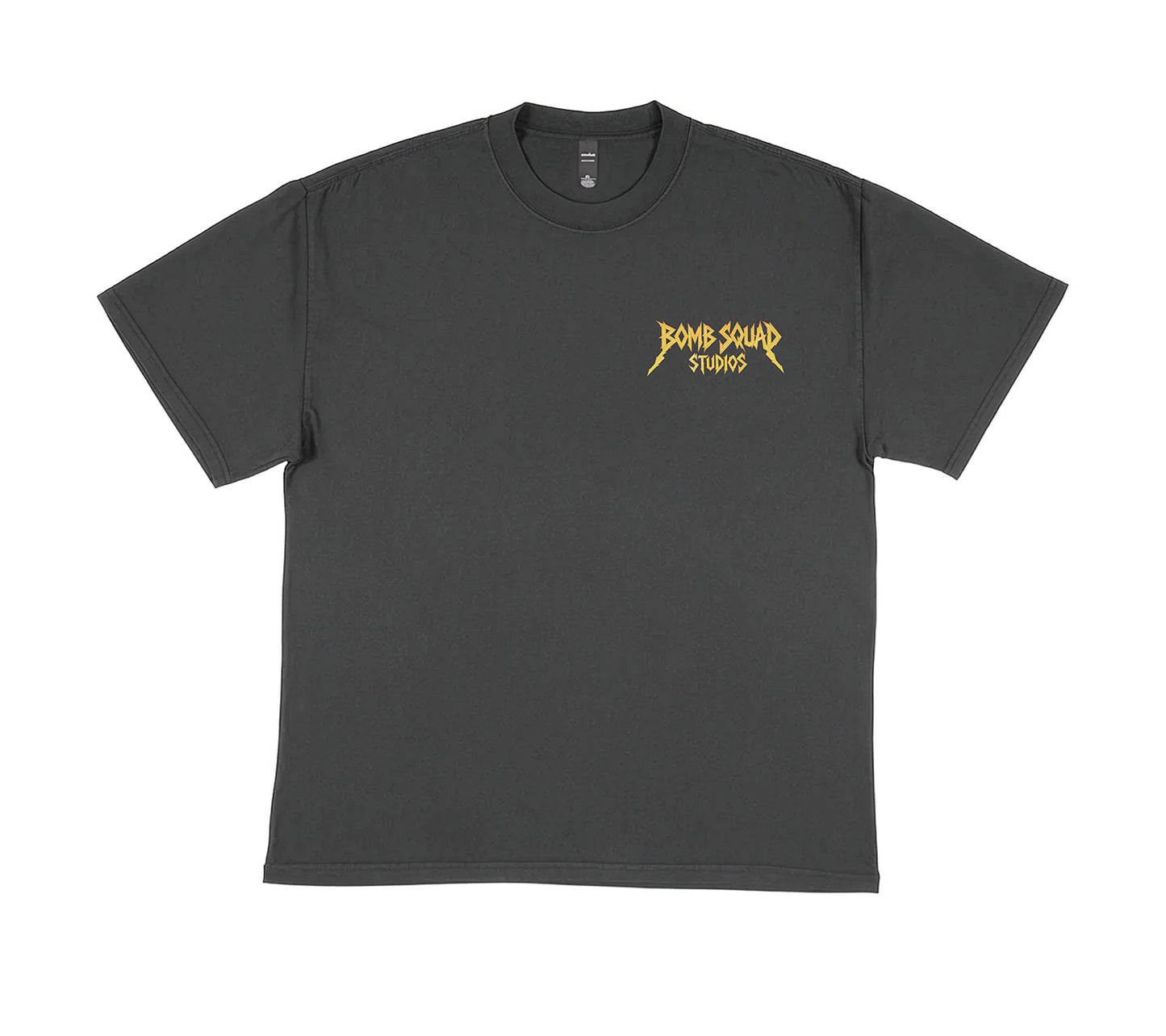 BSP Metal - Heavy Faded Black Tee