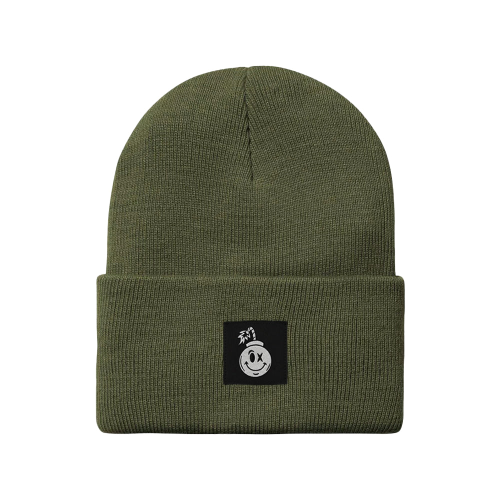 BSP Unisex Workwear Bomb - Green Beanie