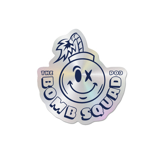 BSP Bomb Mascot Logo - Shiny Sticker