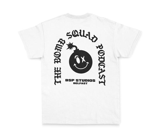BSP Big Bomb Gothic - White Tee