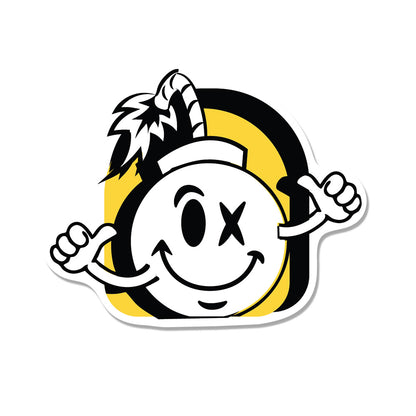 BSP Bomb Man Sticker
