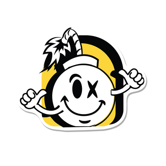 BSP Bomb Man Sticker