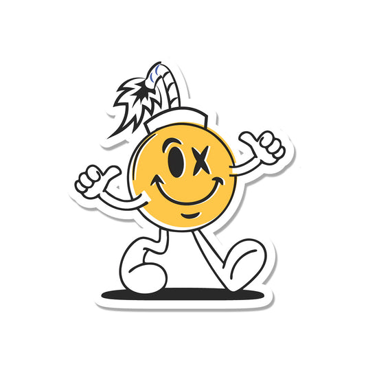 BSP Mascot Man Sticker