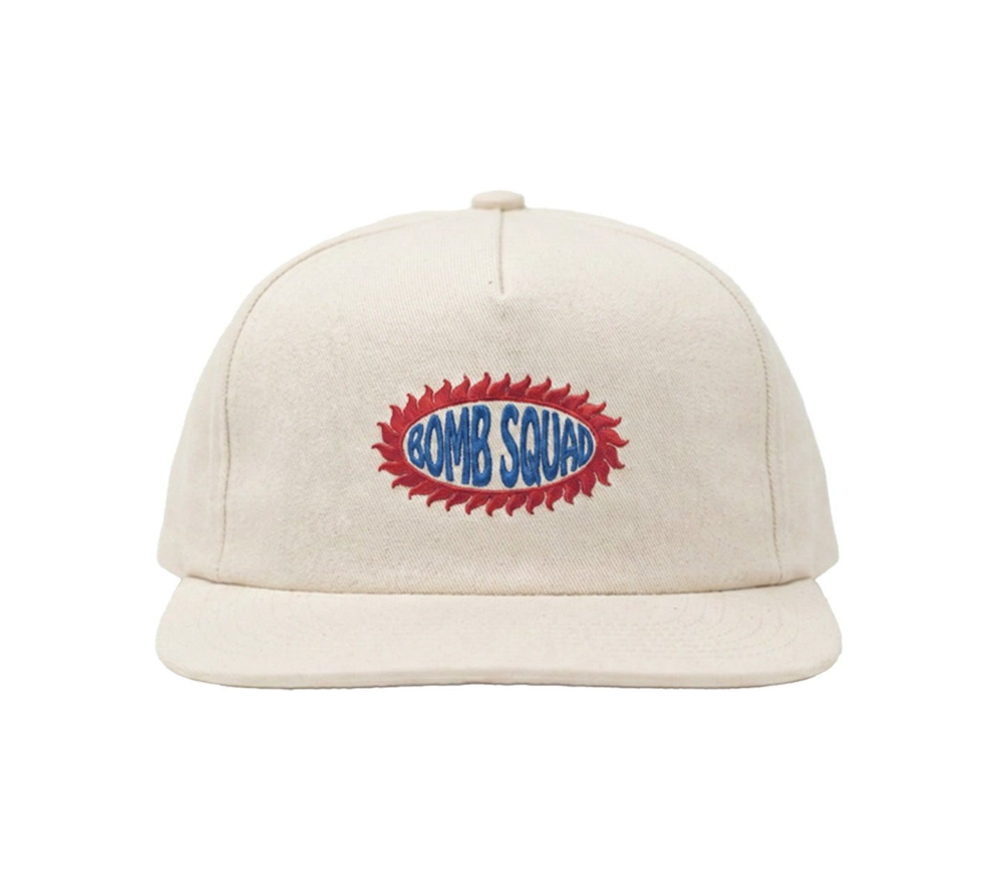 BSP Sunburst Americana 5 Panel Cap - White