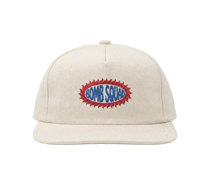 BSP Sunburst Americana 5 Panel Cap - White