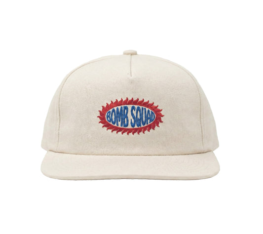 BSP Sunburst Americana 5 Panel Cap - White