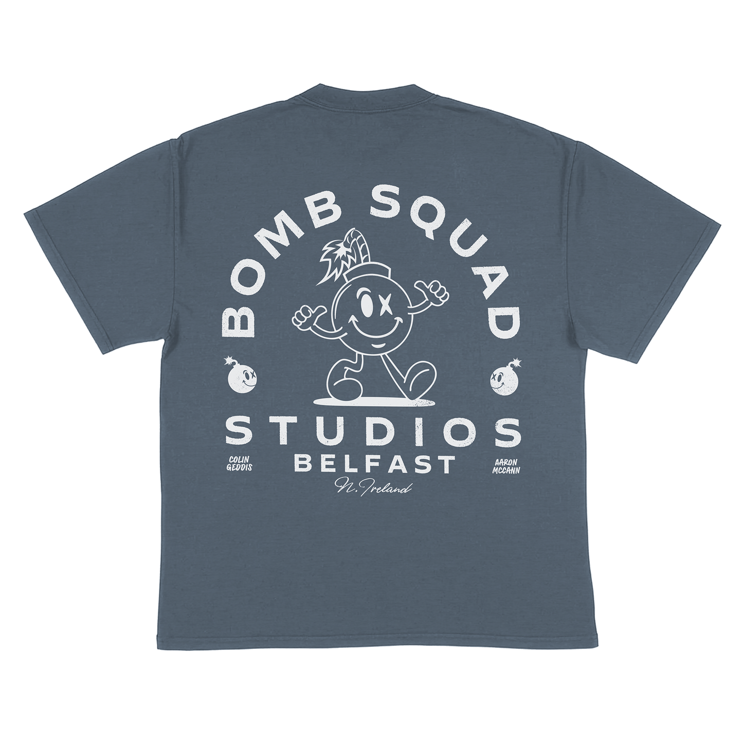 The BSP Worker - Heavy Faded Indigo Tee