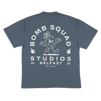 The BSP Worker - Heavy Faded Indigo Tee
