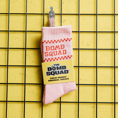 BSP Women’s Crew Socks - Rose Red