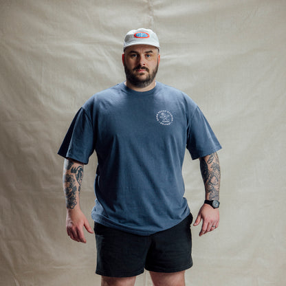 The BSP Worker - Heavy Faded Indigo Tee