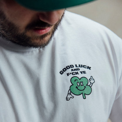 BSP Shamrock - White Tee