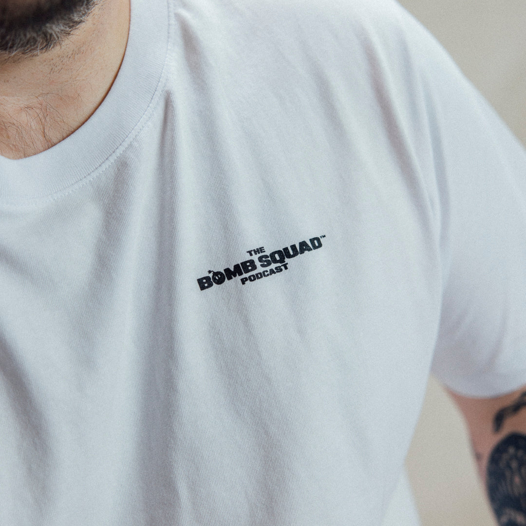 BSP Big Bomb Gothic - White Tee