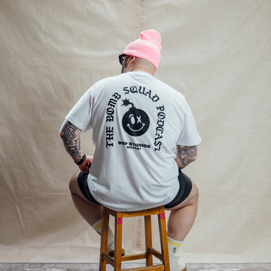 BSP Big Bomb Gothic - White Tee