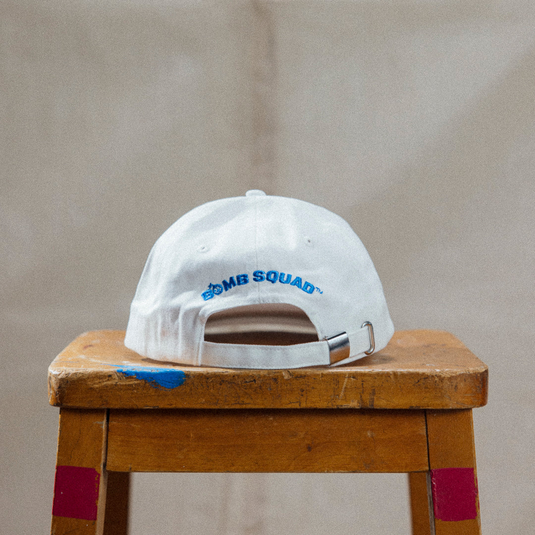 BSP Sunburst Americana 5 Panel Cap - White