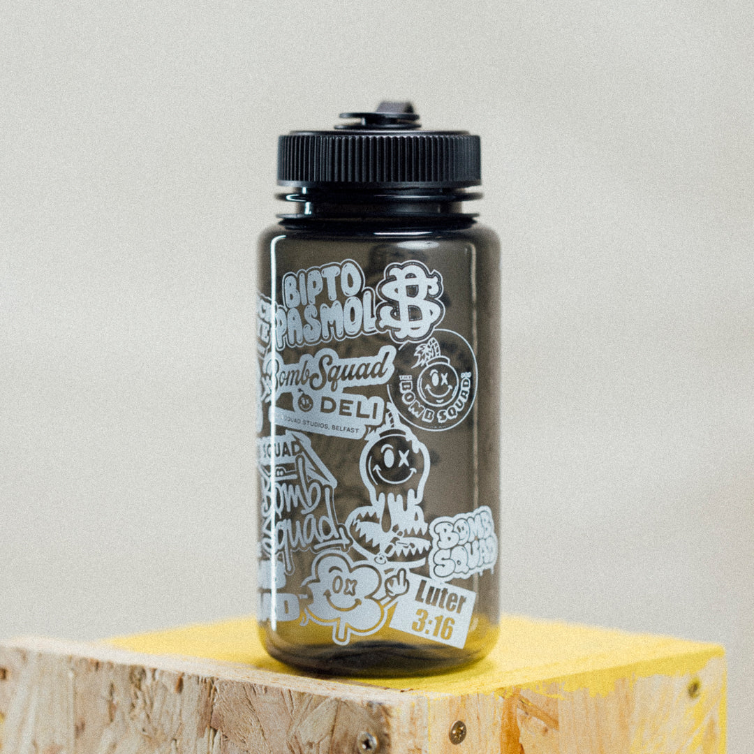BSP Pish Chart Water Bottle 600ml