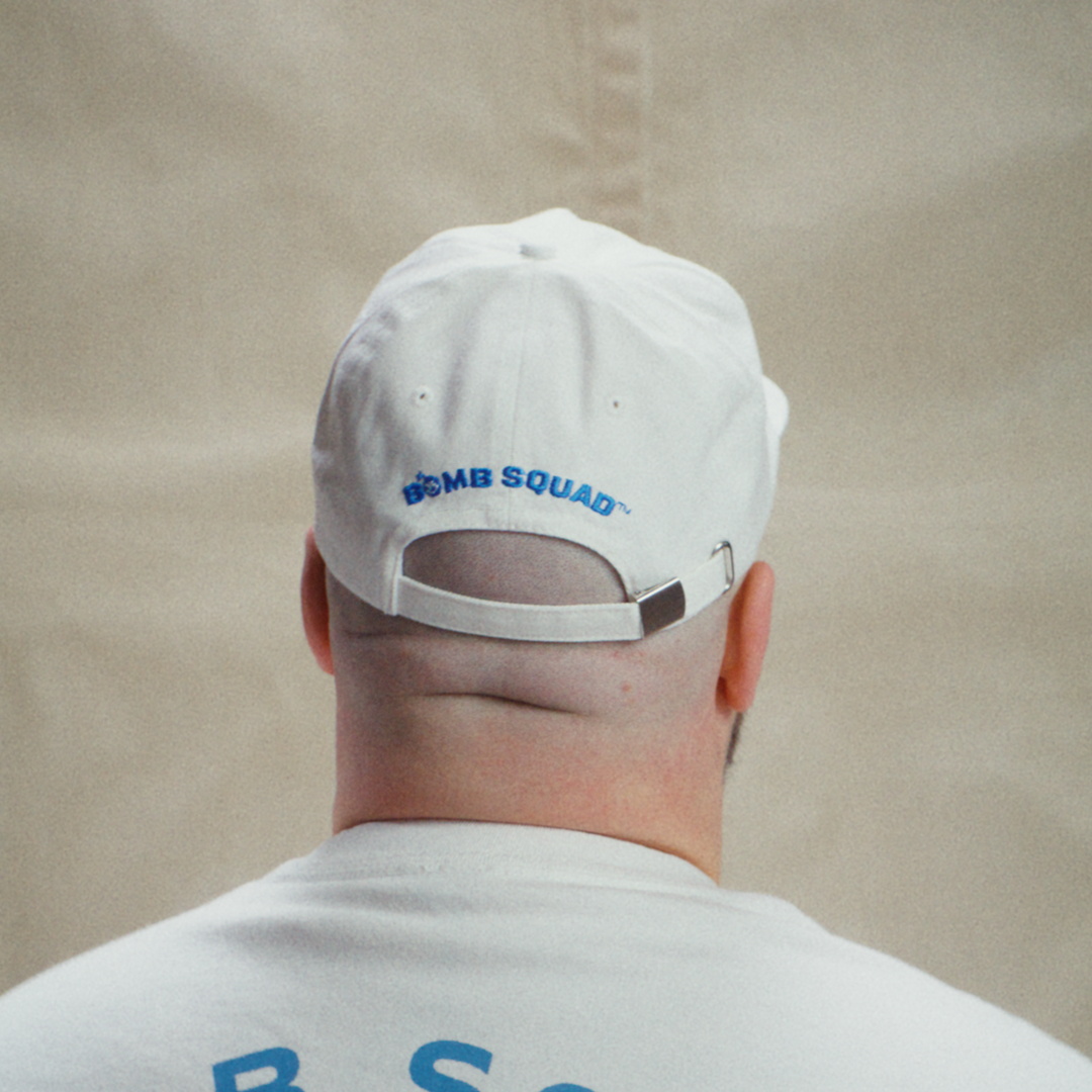 BSP Sunburst Americana 5 Panel Cap - White