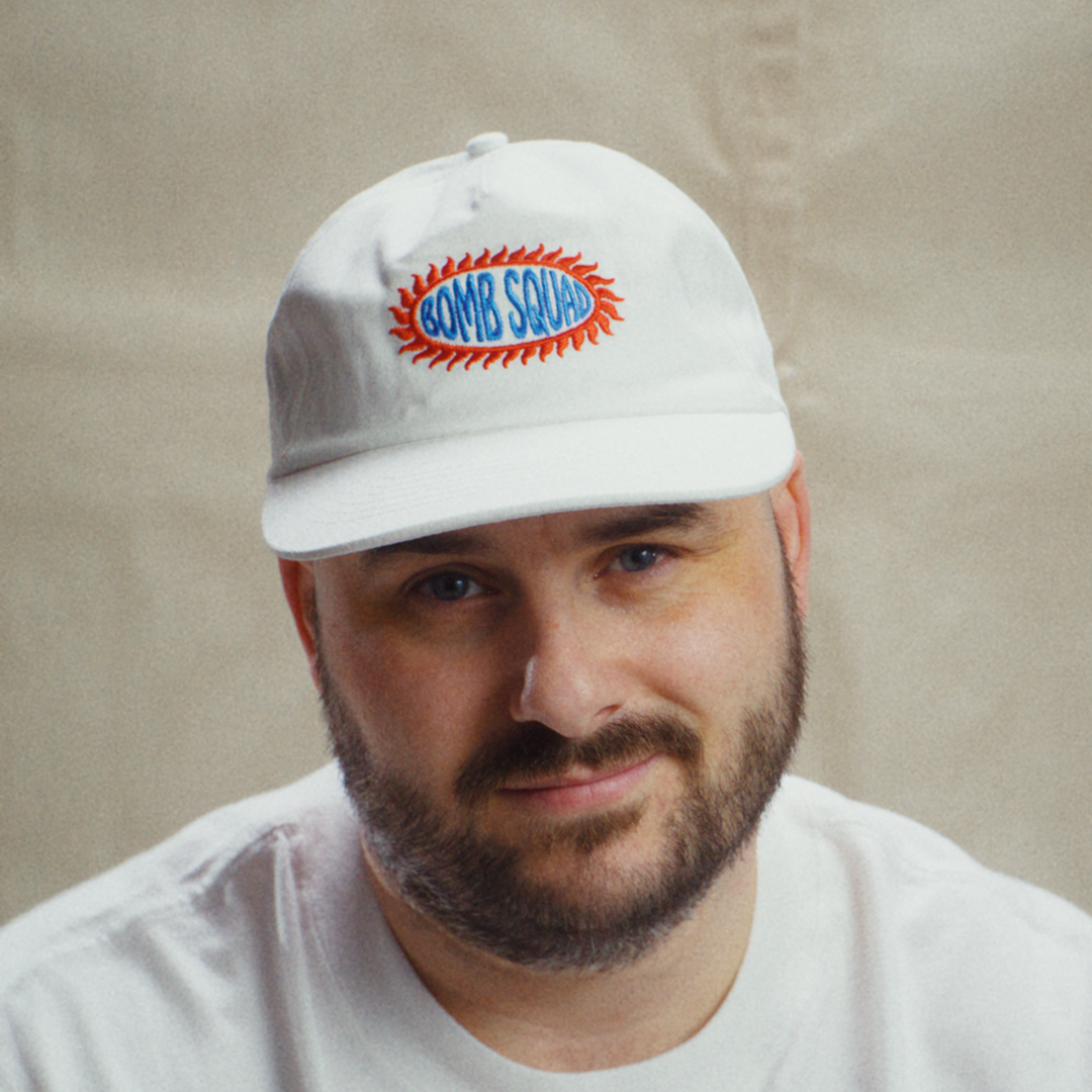 BSP Sunburst Americana 5 Panel Cap - White