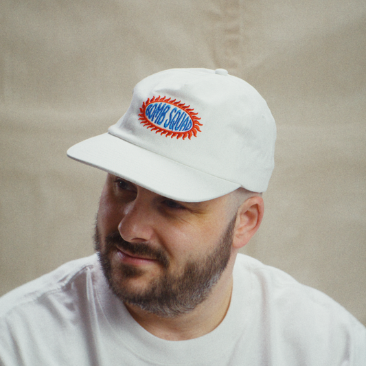 BSP Sunburst Americana 5 Panel Cap - White