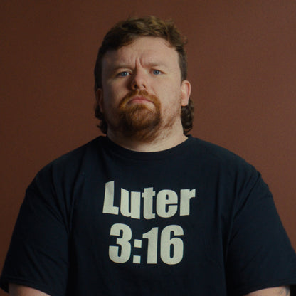 BSP Luter 3:16 - Black Tee