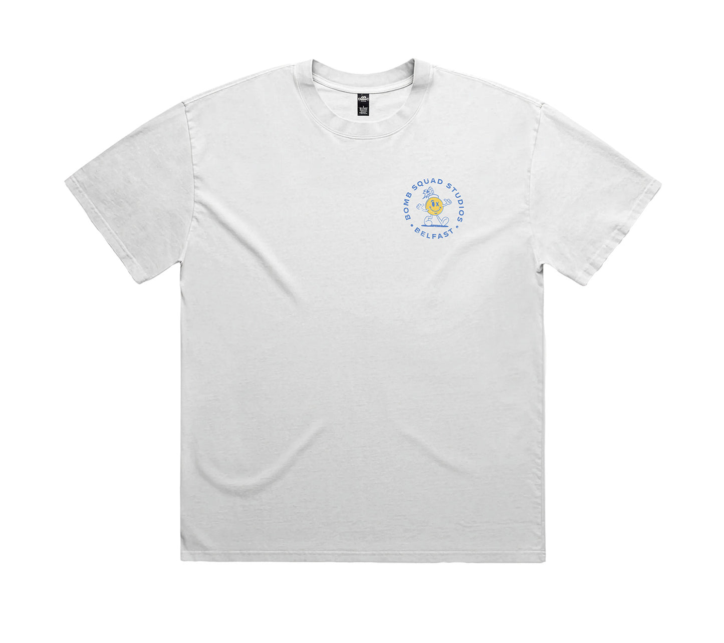 The BSP Worker - Heavy Faded White Tee