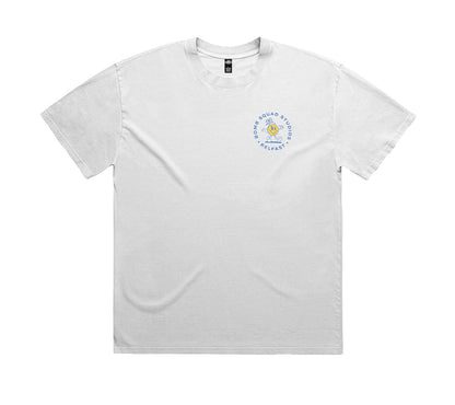 The BSP Worker - Heavy Faded White Tee