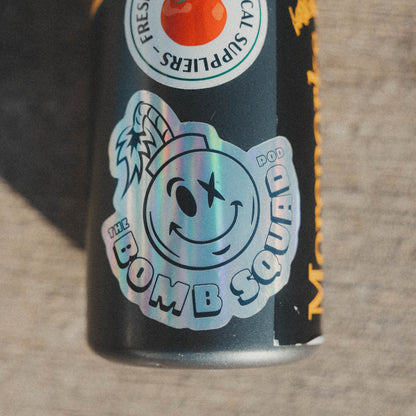 BSP Bomb Mascot Logo - Shiny Sticker